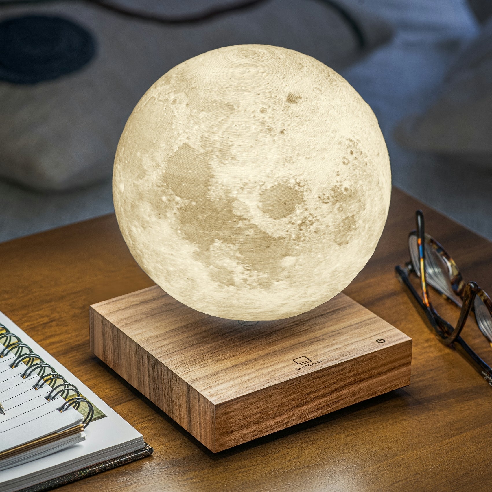 Gingko Design Smart Moon Lamp, schwebende Mond Lampe mit Touch